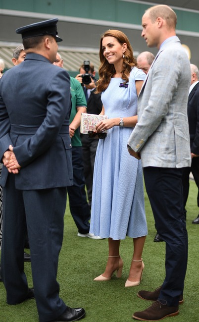 Kate Middleton, Prince William, 2019 Wimbledon